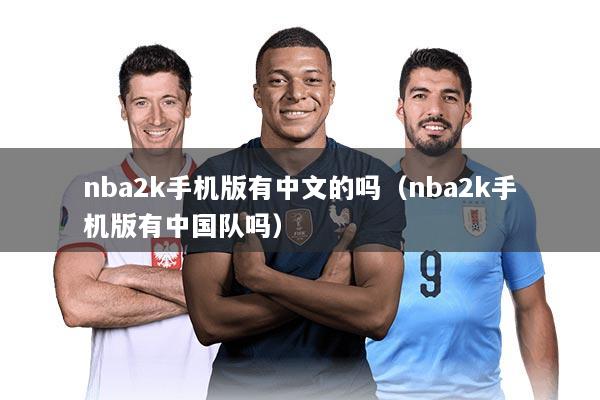 nba2k手机版有中文的吗（nba2k手机版有中国队吗）